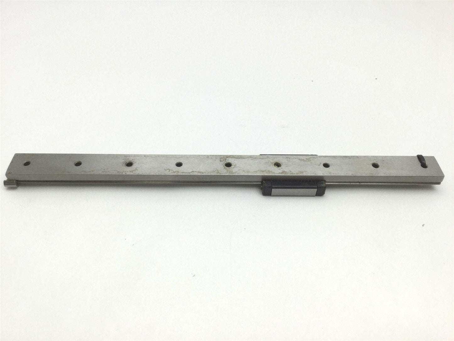 Used THK RSR-9WV Carriage on 260mm Long Rail, Dimensions: 12mm x 30mm x 38mm