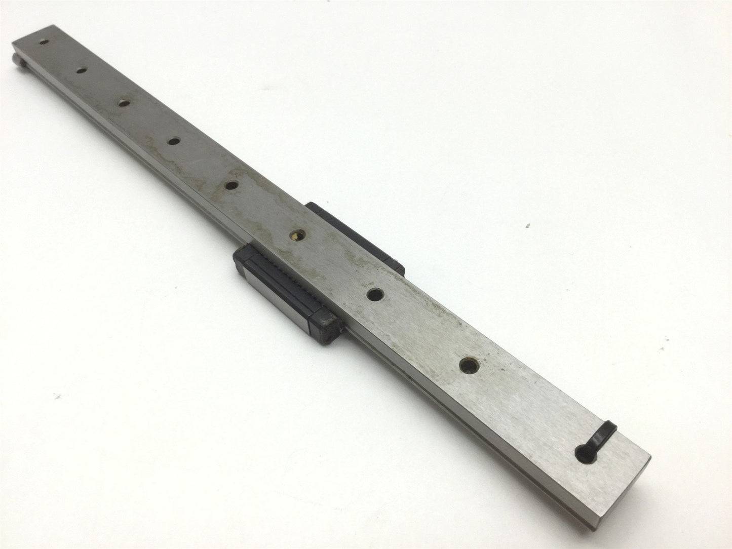 Used THK RSR-9WV Carriage on 260mm Long Rail, Dimensions: 12mm x 30mm x 38mm