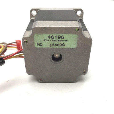 Used Zebra STP-58D306-01 46196 Stepper Motor For 110Xi Series Thermal Label Printer