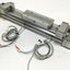 Used SMC MY1B25-100L Rodless Guided Cylinder Linear Slide 25mm Bore, 100mm Stroke