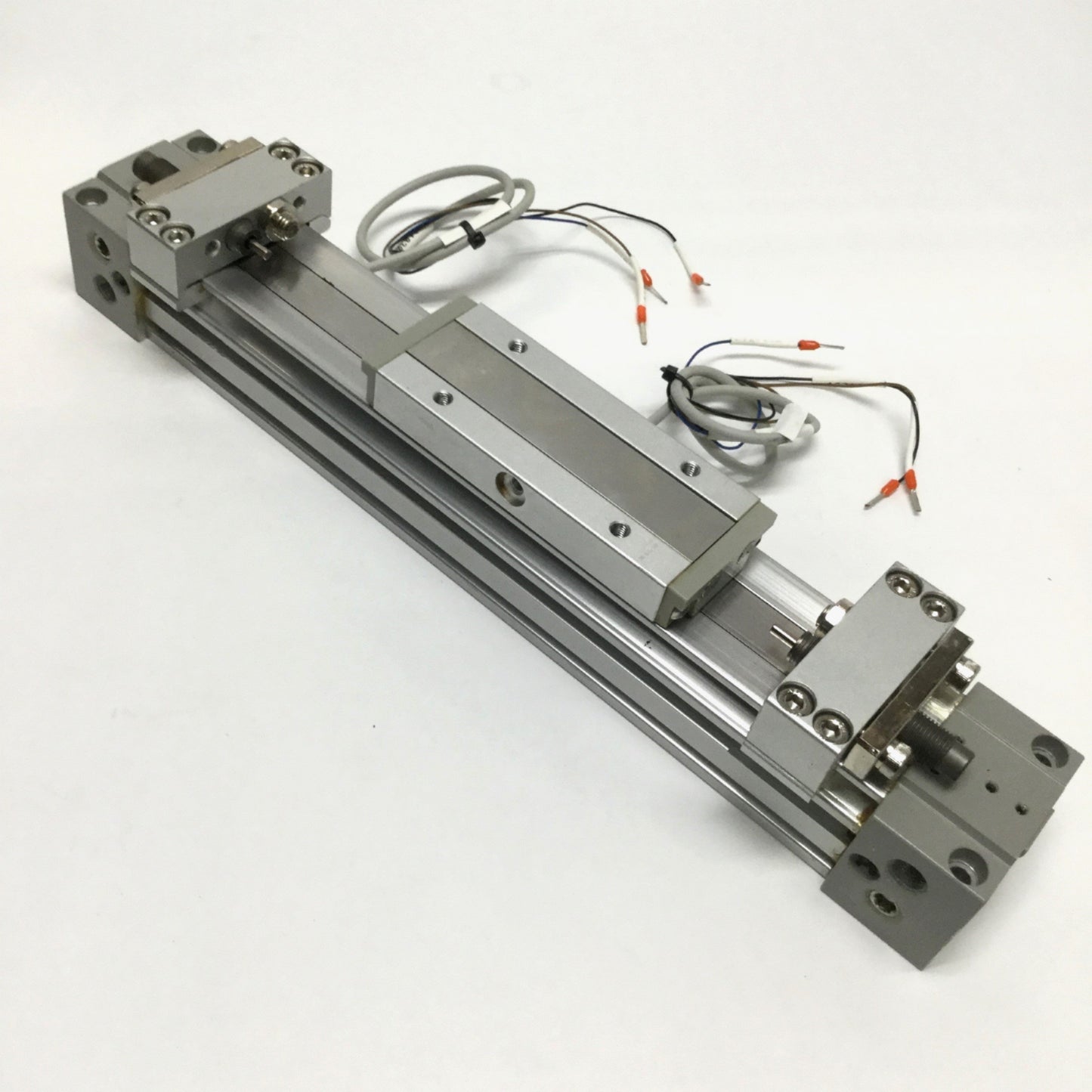 Used SMC MY1B25-100L Rodless Guided Cylinder Linear Slide 25mm Bore, 100mm Stroke