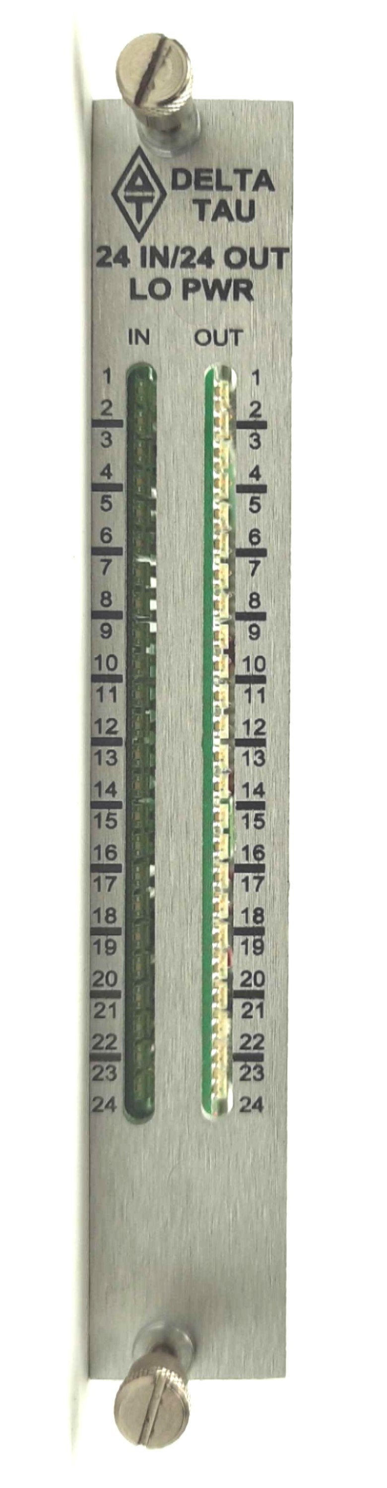 Used Delta Tau 603307-101 3U, 24 IN/24 OUT ACC-11E OPTO I/O Relay Interface