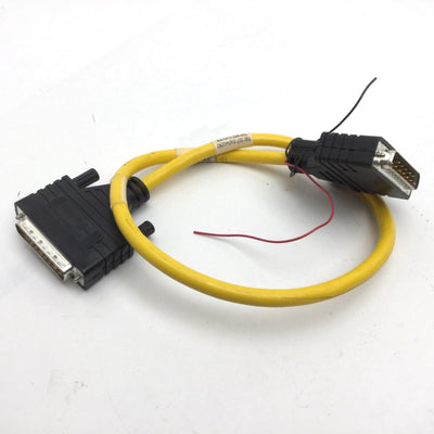 Used Parker 71-025342-02 Rev B Compumotor Cable, Inputs: 24-31, Outputs: 32-35