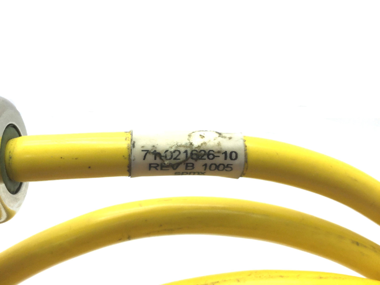 Used Parker 71-021626-10-B Shielded Power Cable, Length: 10', 6-Pin to Flying Leads