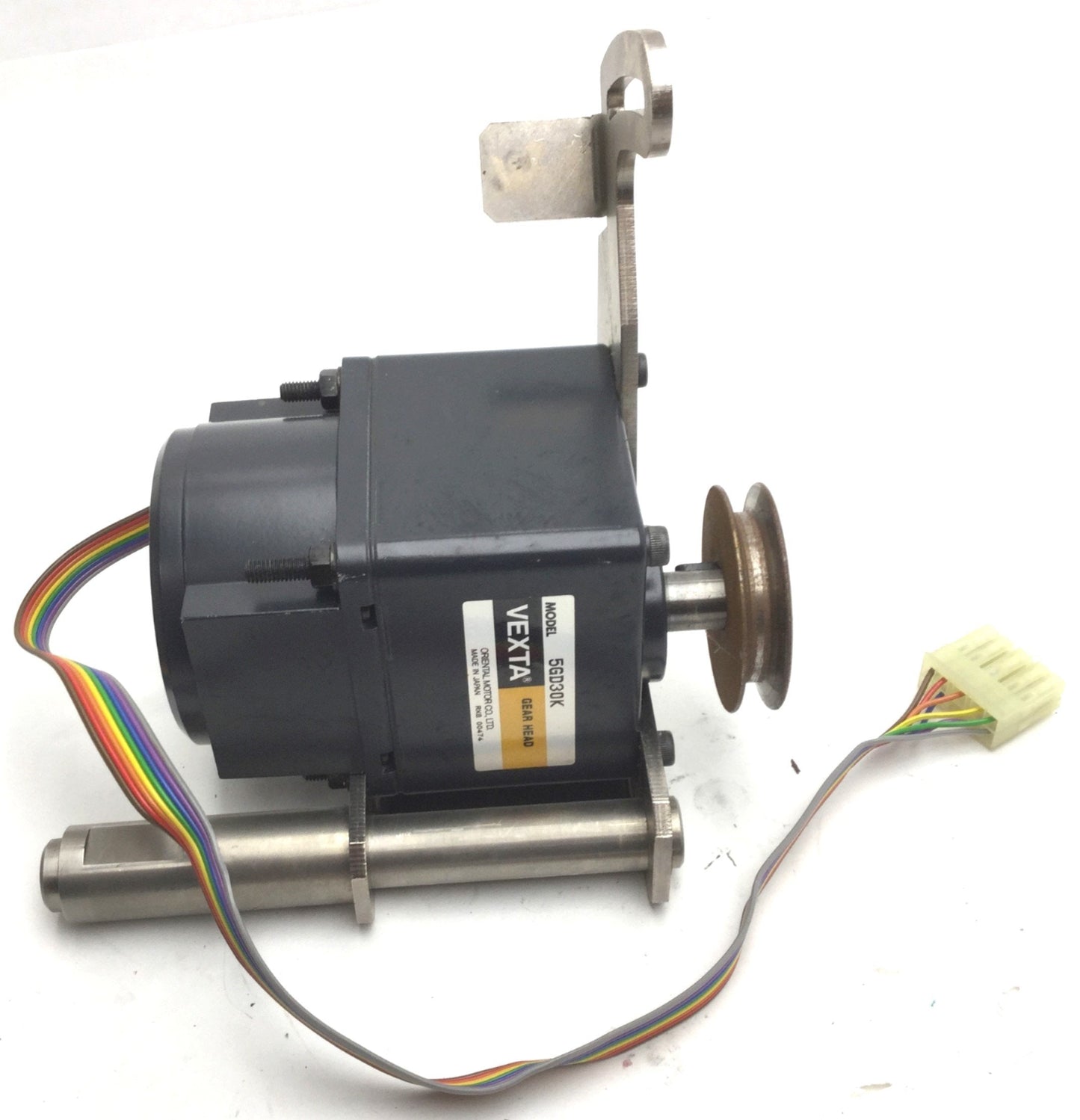 Used Oriental 5GD30K Gear Head Reducer & BL550GD-24F Brushless DC Motor, 50W, 30:1