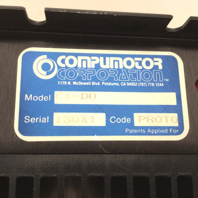 Used Compumotor Corporation CX-DO Stepper Motor Driver/Indexer RS-232 9-12V/12-90V DC