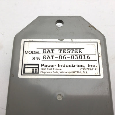 Used Pacer Industries Rat Tester, 2.5" x 3.25" x 1.125", With 9VDC Power Source