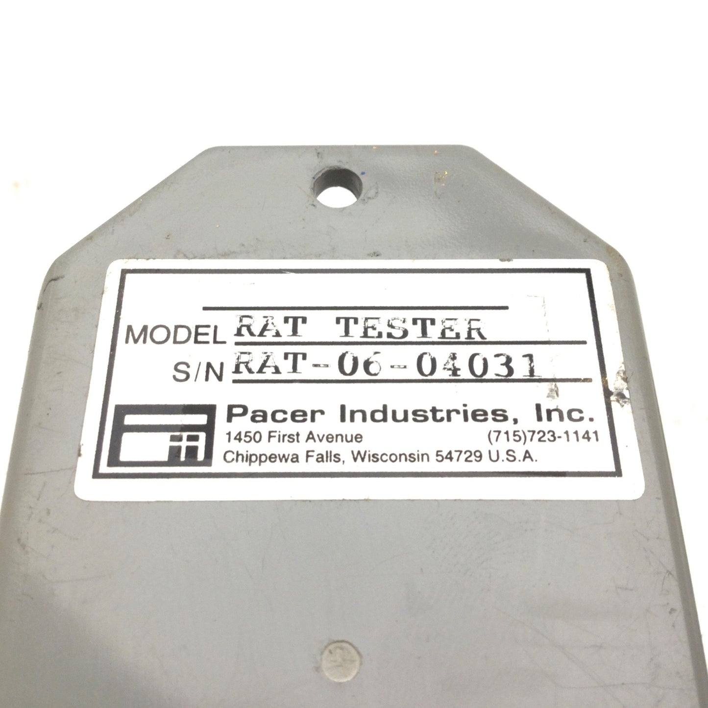 Used Pacer Industries Rat Tester, 2.5" x 3.25" x 1.125", No Power Source