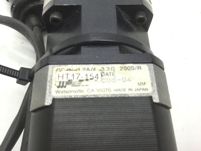 Used Applied Motion HT17-154 Step Motor Gearhead 16: 1, Shaft: 0.5", Step: 1.8ø