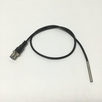 Used Omron E2E-C03SR8-CJ-B1 Small Diameter (3mm) Proximity Sensor, 0.8mm, 10-30VDC