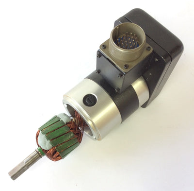 For Parts Aerotech 1075DC Permanent Magnet Servo Motor, Shaft Dia: 0.5", NEMA 34, *Parts*