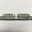 Used IKO LWL7B Linear Way 140mm Guide Rail w/ (2x) Ball Bearing Carriage Slide Blocks