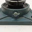 Used ASAHI KHF208 Eccentric Collar Locking 4-Bolt Flange Bearing Shaft Diameter 40mm