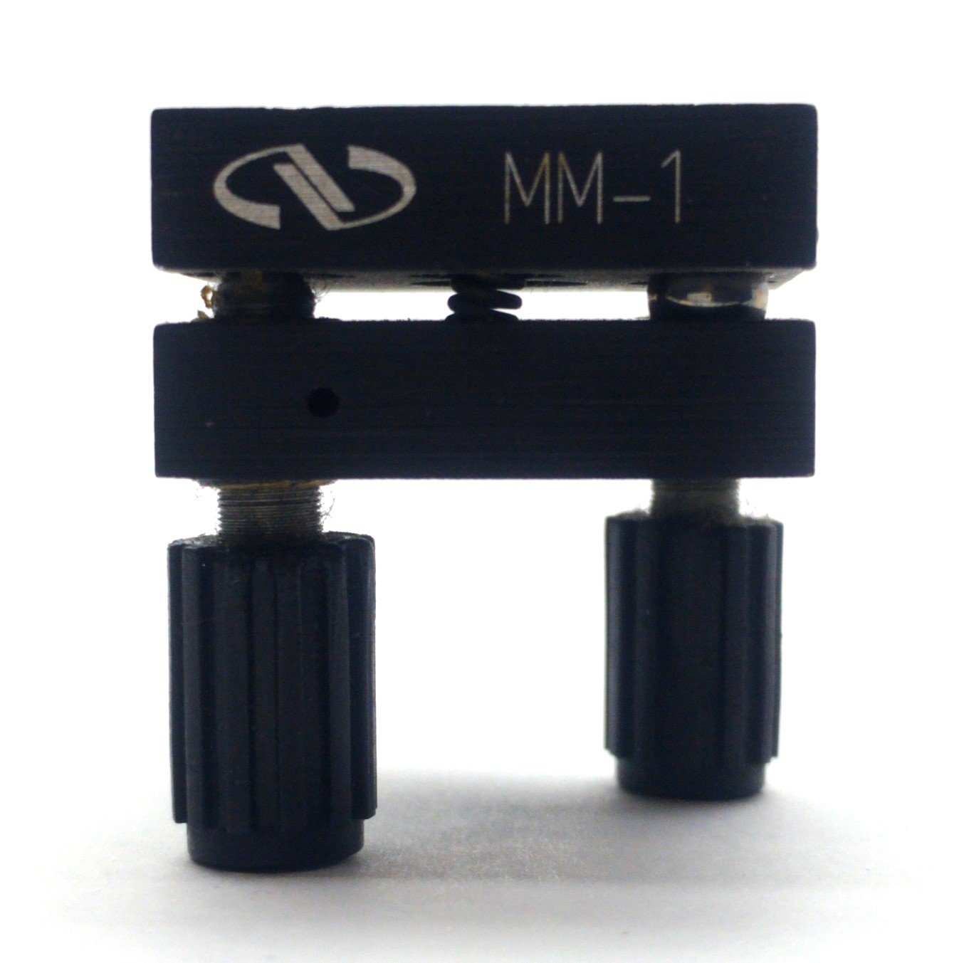 Used Newport MM-1 Miniature Platform Optical Mount 25.4 x 25.4mm Platform, 100TPI