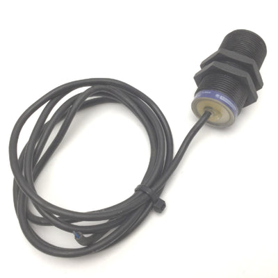 Used Telemecanique XS4P30KP340 Inductive Proximity Sensor 12-24VDC, PNP/NPN, M30, 4Ft