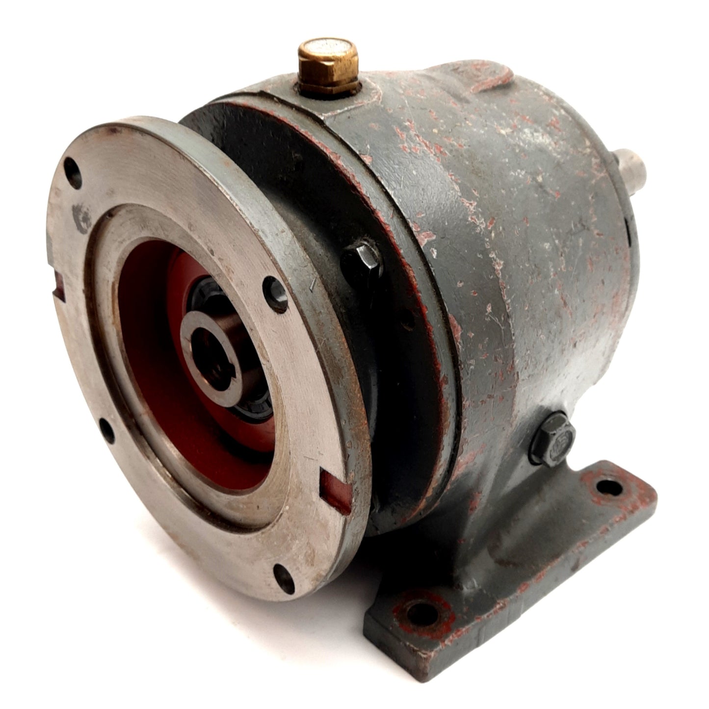 Used IPTS HQD-A Helical Gear Speed Reducer, Ratio: 21.420:1, 1.81HP, ID: 7/8"