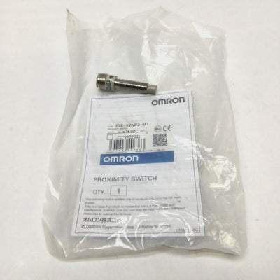 New Other Omron E2E-X2MF2-M1 Inductive Proximity Sensor Switch 2mm Range, PNP NC, 12-24VDC