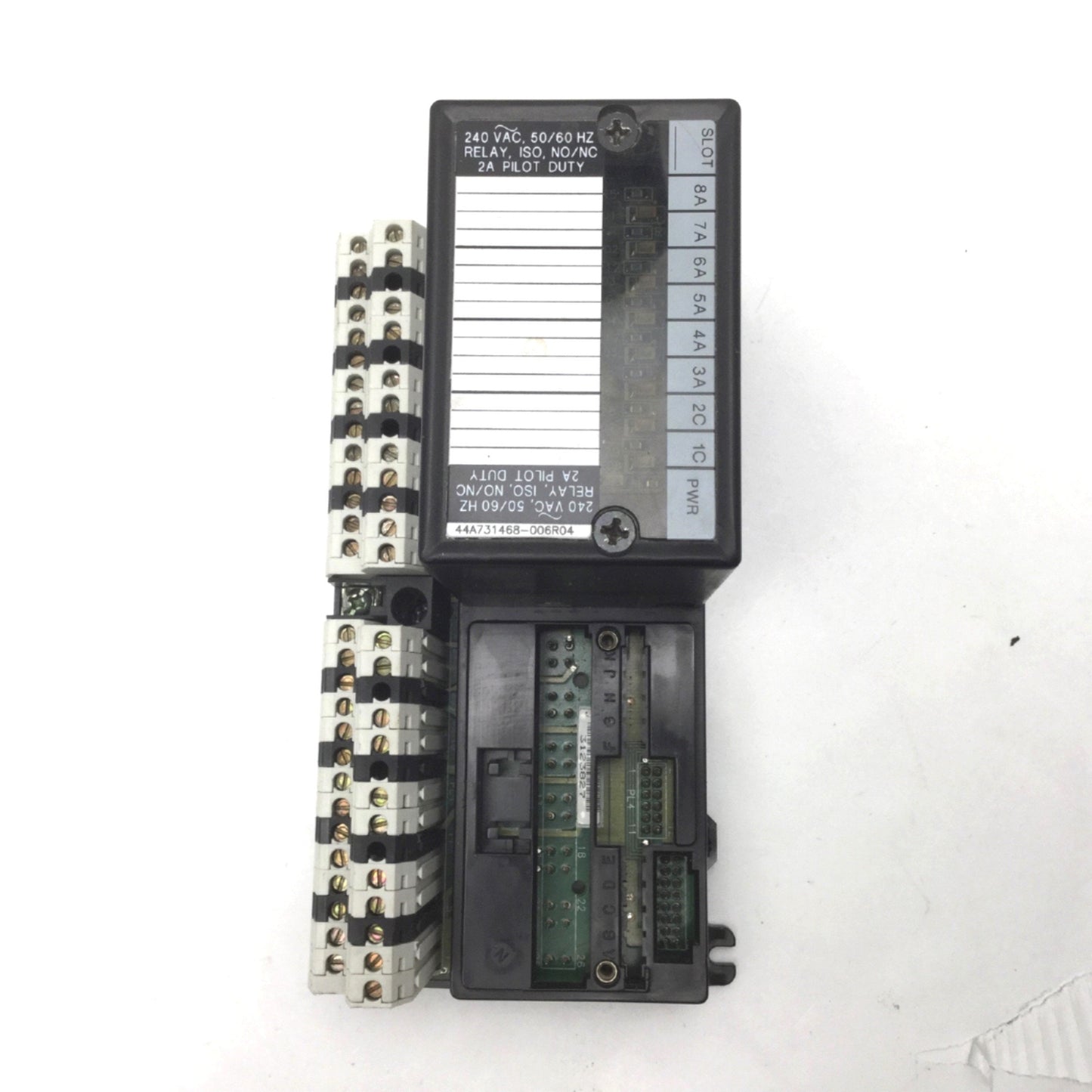 Used GE Fanuc IC670MDL930J Discrete Output Module 240VAC with IC670CHS002E I/O Base