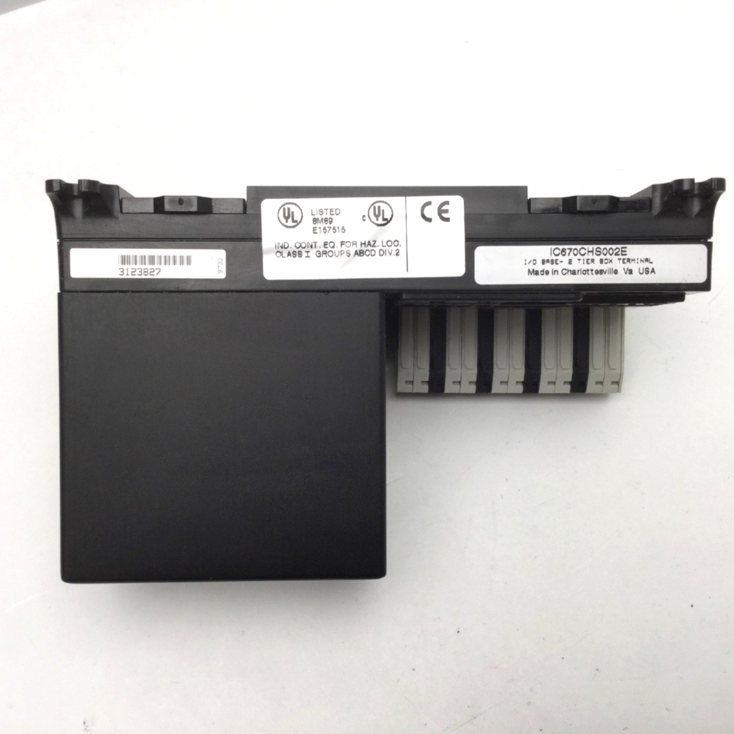 Used GE Fanuc IC670MDL930J Discrete Output Module 240VAC with IC670CHS002E I/O Base