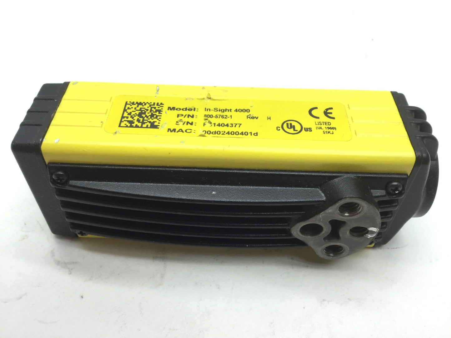 Used Cognex In-Sight IS4000 800-5762-1 Rev H Machine Vision Camera C-Mount 24VDC