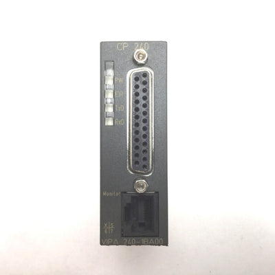 Used VIPA 240-1BA00 PLC Communication Processor, RS232C Interface, Supply: 5V 200mA