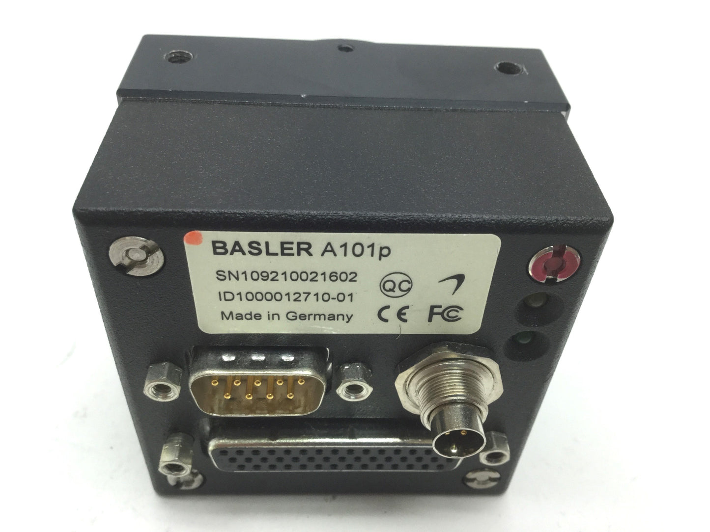 Used Basler A101P Industrial Camera CCD Frame Rate 11.75 Hz Frame Rate: 11.75 Hz