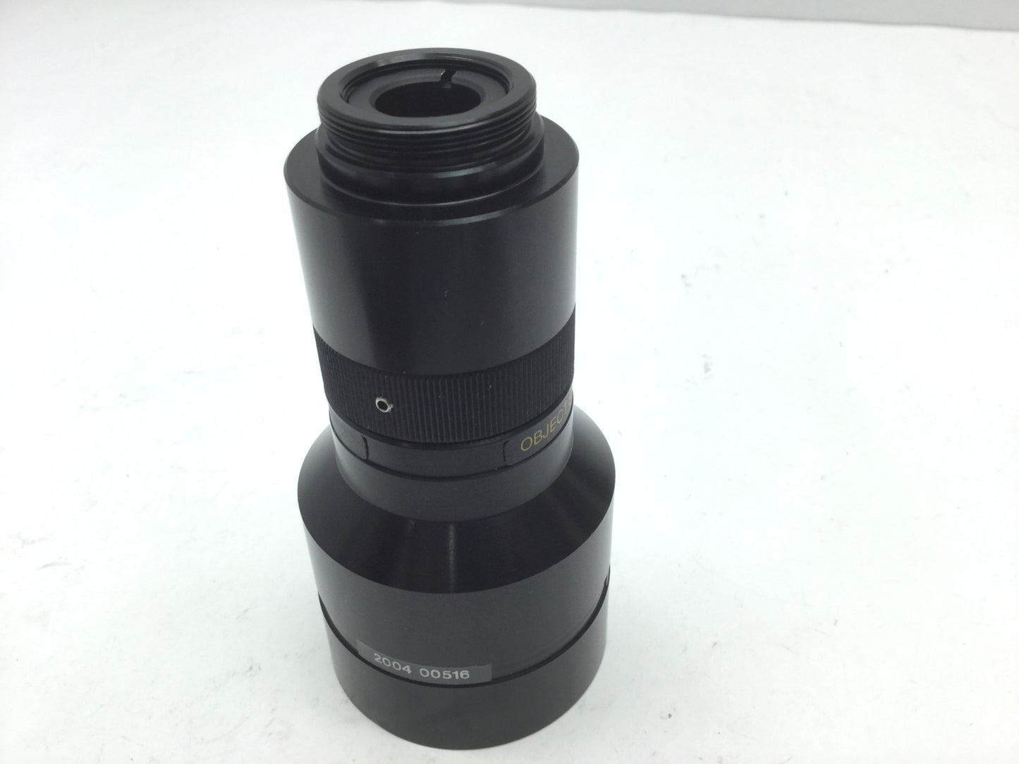 Used Melles Griot 59LGN704 Macro Invaritar Lens 4x F16-5.6, M25x0.75 C Mount