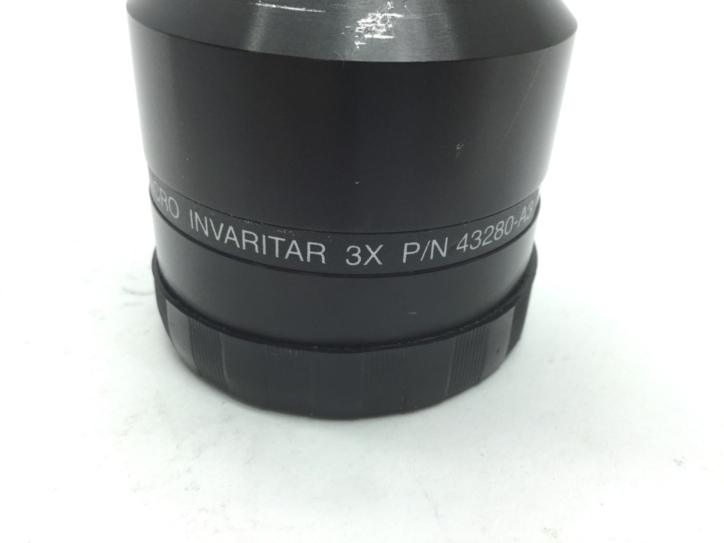 Used Melles Griot 43280-A3 Macro Invaritar Lens 3x F/5.6-16, Extension: 143mm C-Mount