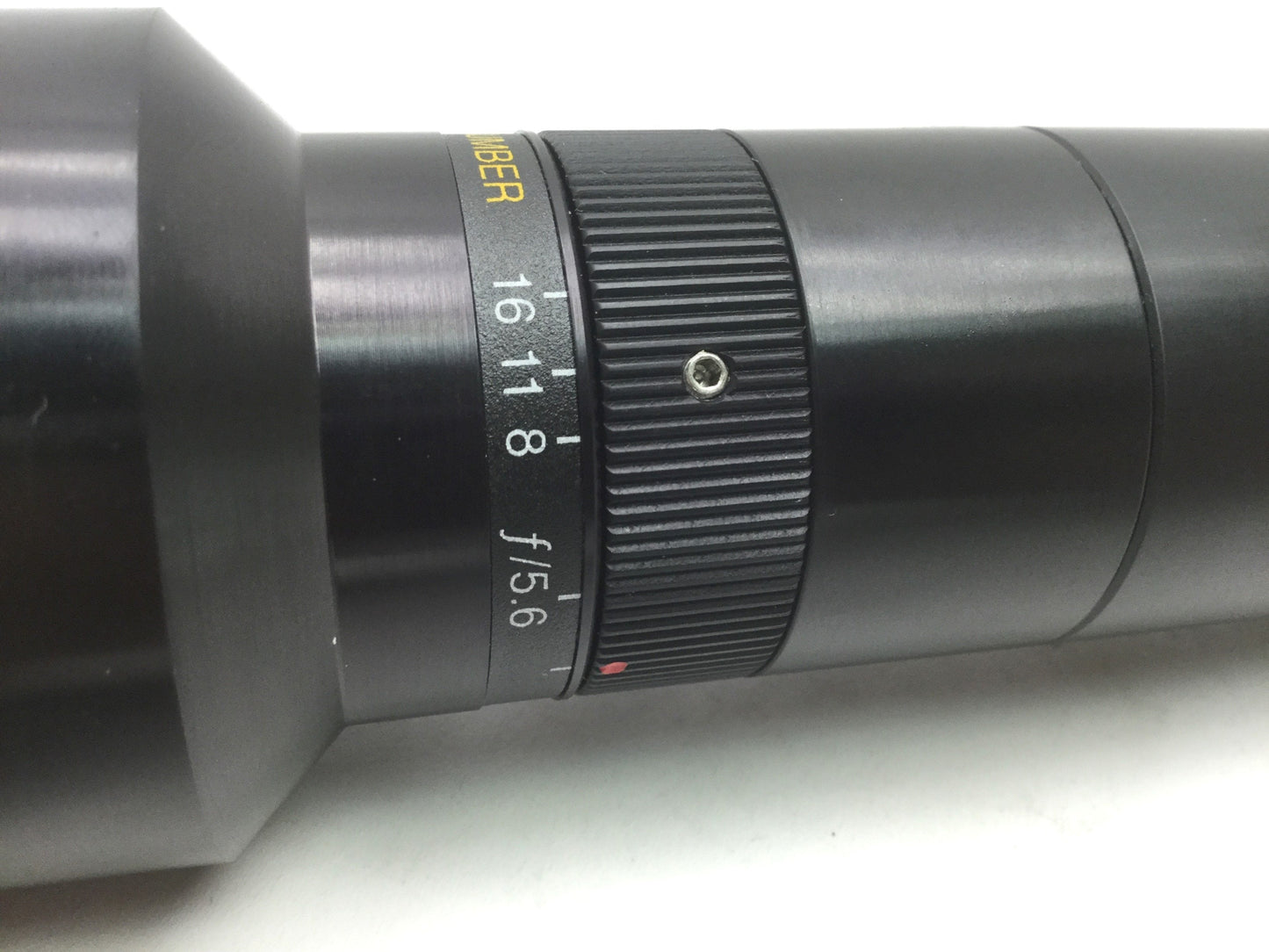 Used Melles Griot Macro Invaritar 59LGN703 Telecentric C-Mount Lens, Magnification 3x