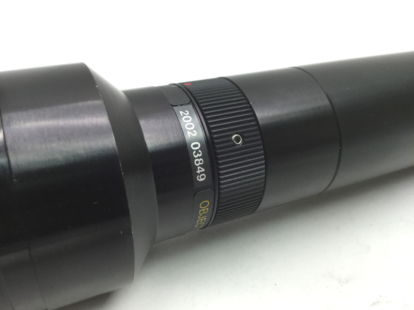 Used Melles Griot Macro Invaritar 59LGN703 Telecentric C-Mount Lens, Magnification 3x