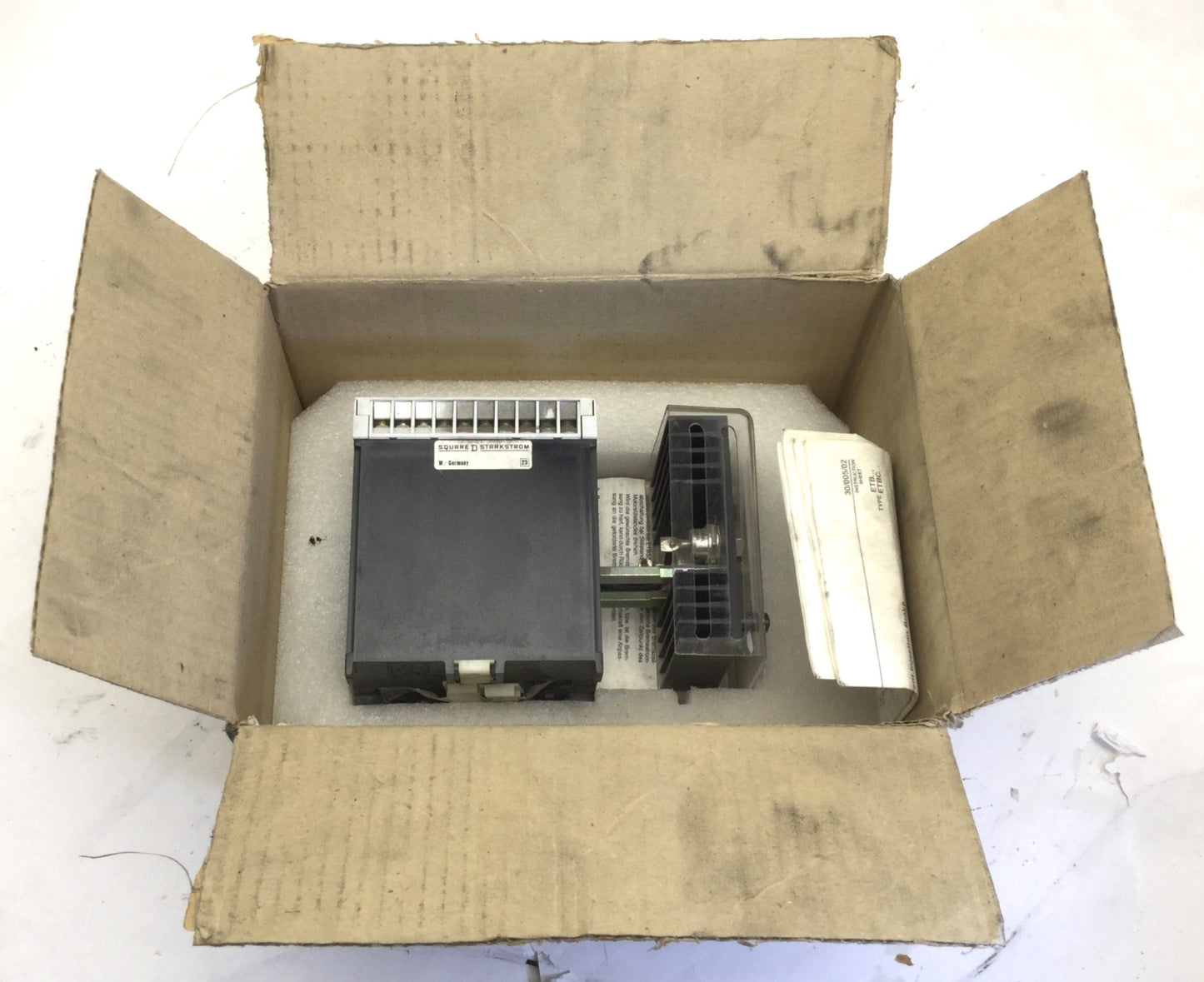 New Square D ETB 20/480-12 DC Injection Brake Module, Series D, Class 8922