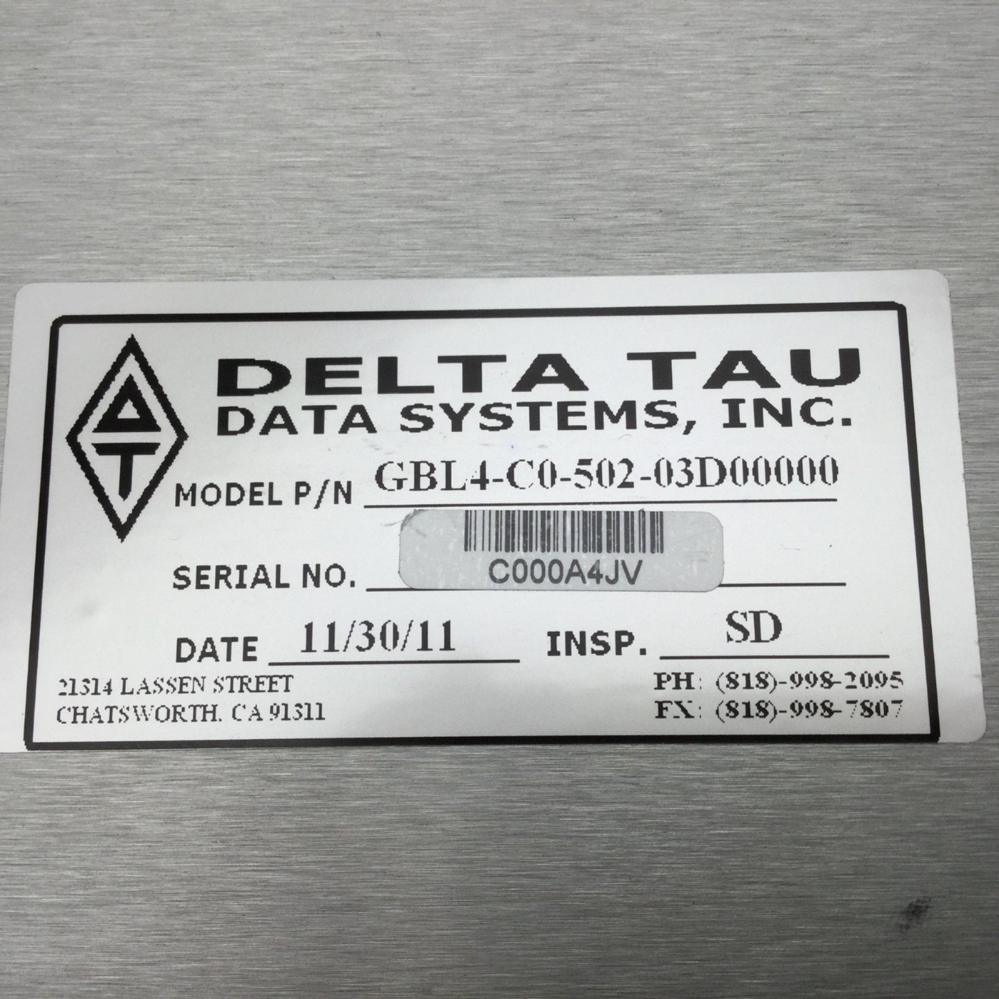 Used Delta Tau GBL4-C0-502-03D00000 Geo Brick Drive 4 Axis, 110-240VAC 3 Phase, 5 Amp