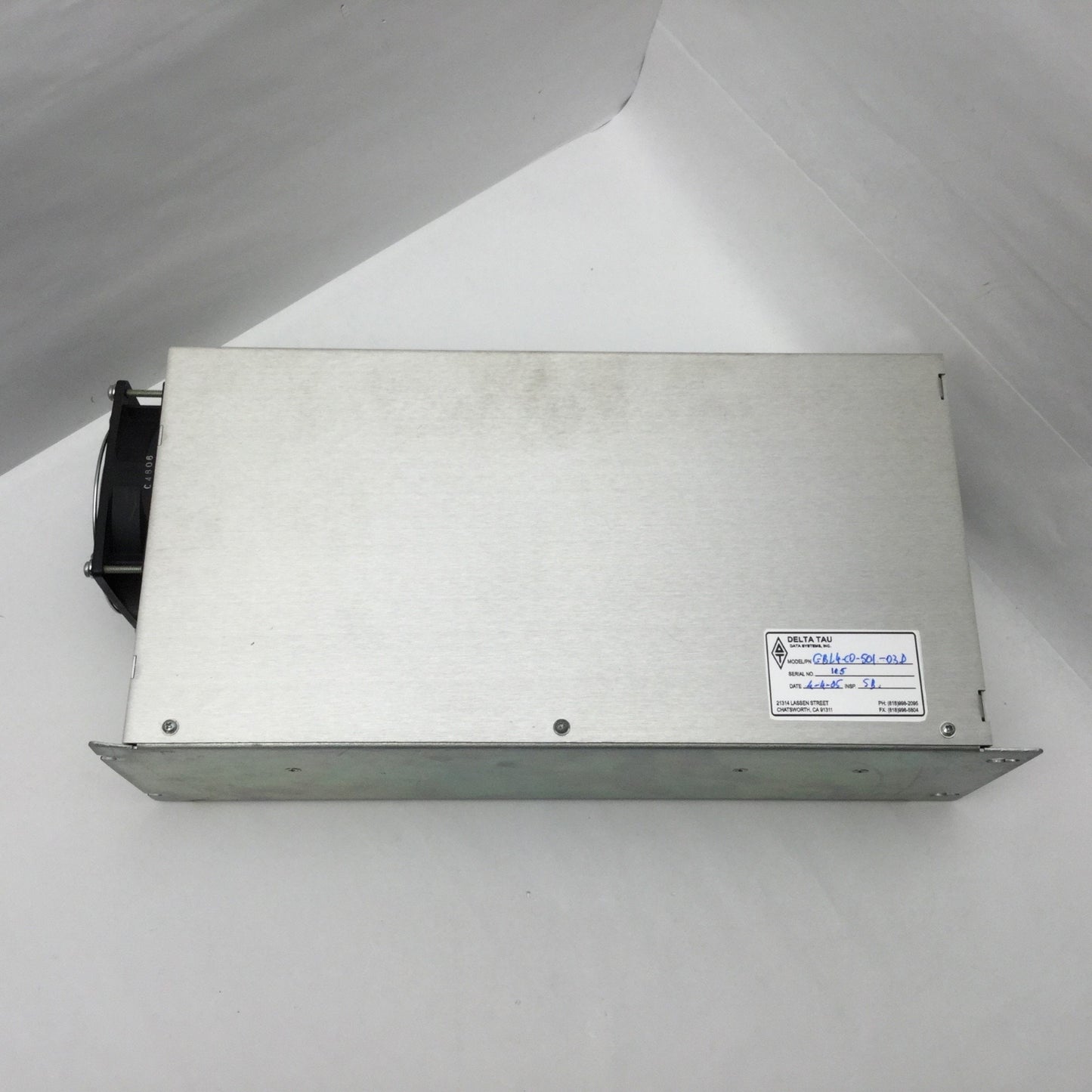 Used Delta Tau GBL4-C0-501-03D Geo Brick Drive 4 Axis, 110-240VAC 3 Phase, SER. 105