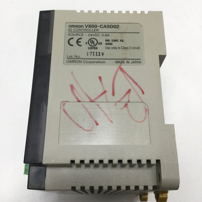 For Parts Omron V600-CA5D02 Industrial RFID System 2-Channel ID Controller *For Parts*