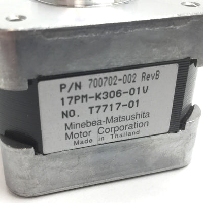 New Other Lot of 4 Minebea 17PM-K306-01V Stepper Motor, Angle/Step: 1.8ø, Shaft: 5mm