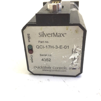 Used Quicksilver SIlverMax QCI-17H-3-E-01 Servo Motor, 48VDC, 4A, Nema 17, 15-PIN