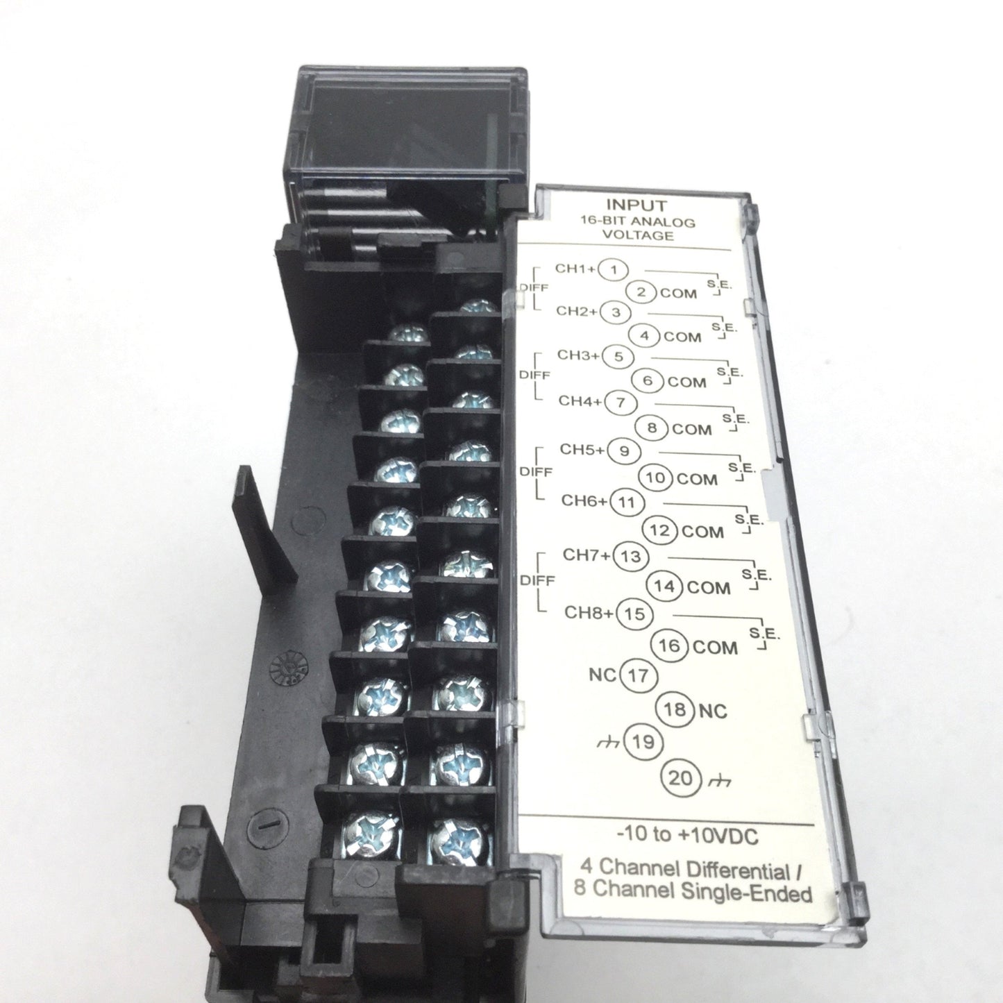 Used Horner GE Fanuc HE693ADC816D Series 90-30 Analog Input Module, 8-Ch, ñ10V 16-bit