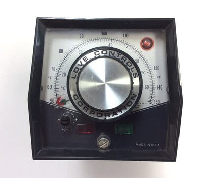 Used Love Controls Series 56 Temperature Controller, Range: 50ø to 150øF, 10ø to 70øC