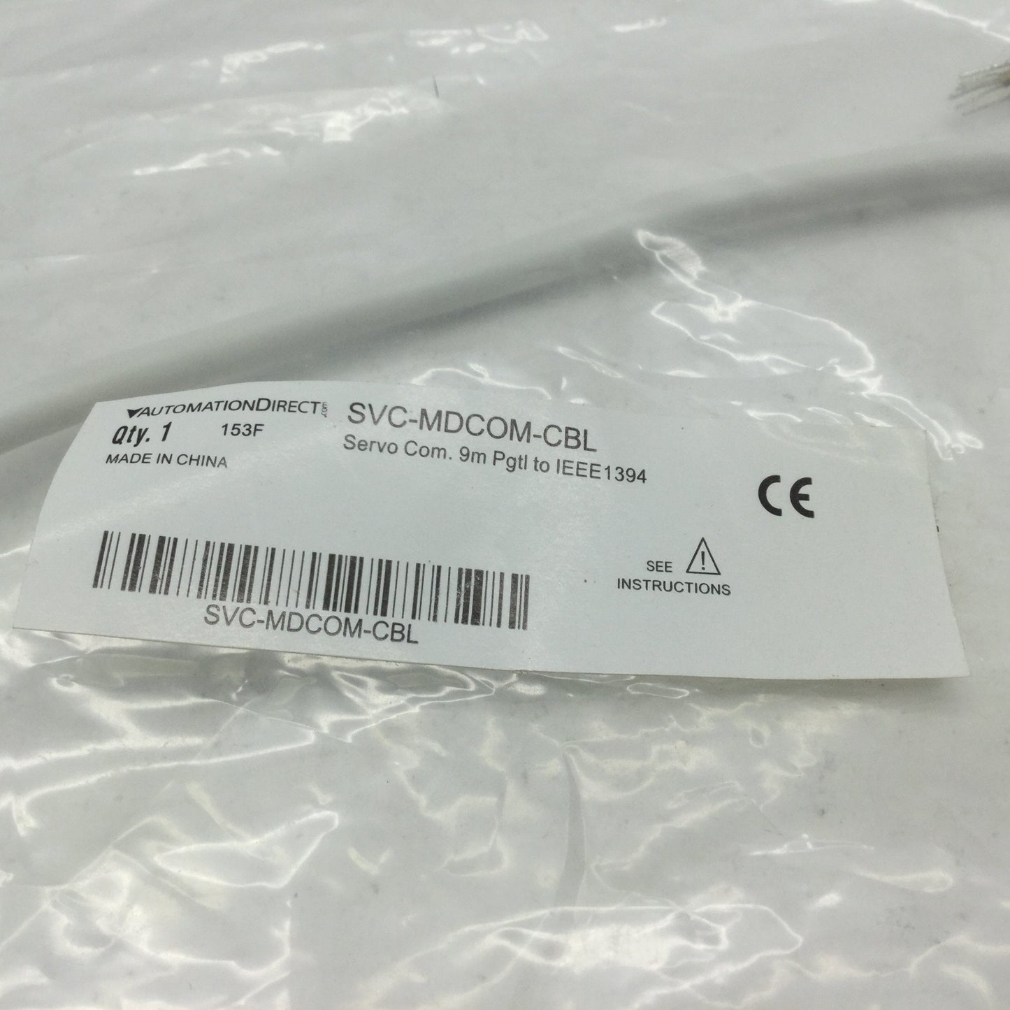 New Automation Direct SureServo SVC-MDCOM-CBL Servo Communication Cable L: 3'