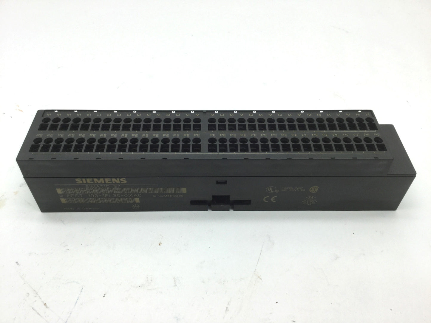 Used Siemens 6ES7 193-1FL30-0XA0 Simatic S7 Terminal Block 2 Tier 32 Ch for ET 200L