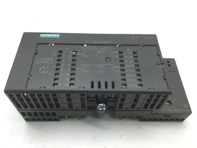 Used Siemens 6ES7 131-1BL00-0XB0 Somatic S7 ET 200L Sensor Power Supply 24V Sink