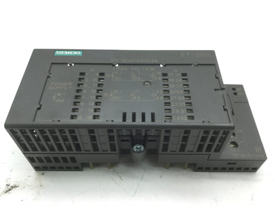 Used Siemens 6ES7 132-1BL00-0XB0 Somatic S7 ET 200L Digital Output Power Supply 24V