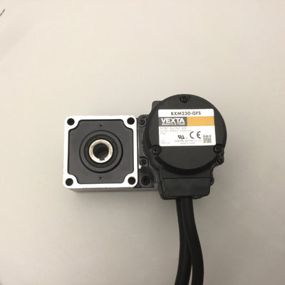 Used Vexta BXM230-GFS Brushless DC Stepper Motor With GFS2G15FR 15:1 Gear Head IP54