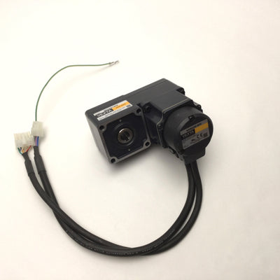 Used Vexta BXM230-GFS Brushless DC Stepper Motor With GFS2G15FR 15:1 Gear Head IP54