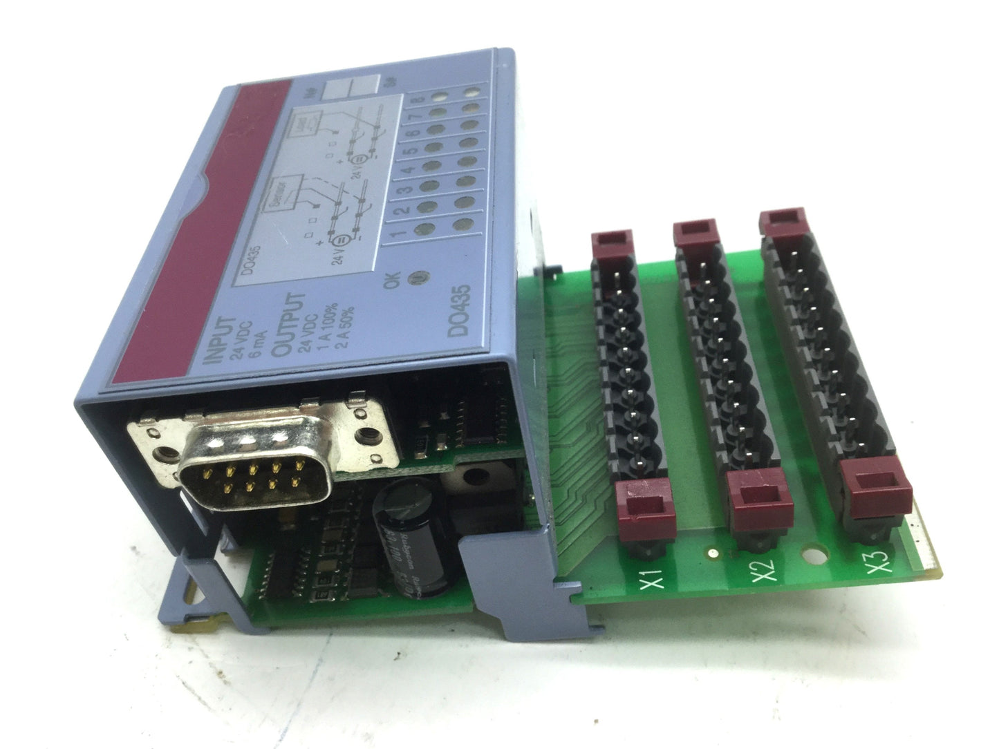 Used B&R 7DMO35.7 Digital Output Module, 8 FED outputs 24VDC 2A