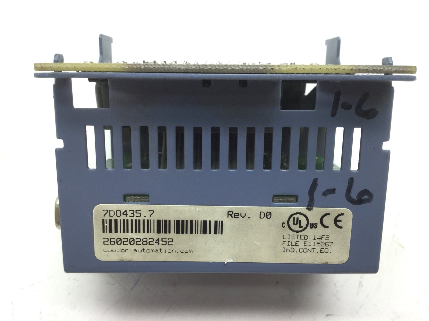 Used B&R 7DMO35.7 Digital Output Module, 8 FED outputs 24VDC 2A