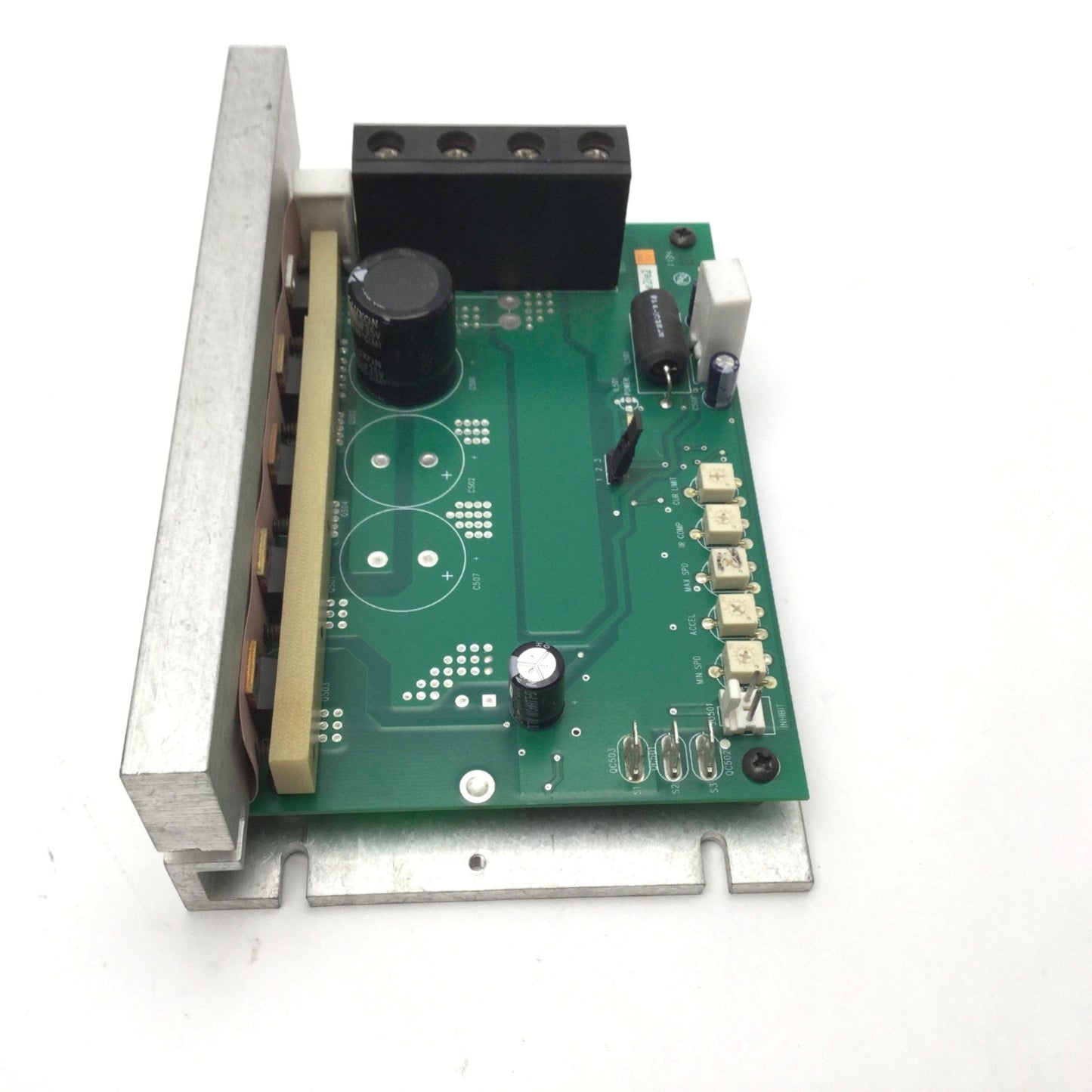 Used Leeson Electric 175290 Motor Controller Input: 12/24VDC, Out: 0-12/0-24VDC, 16A