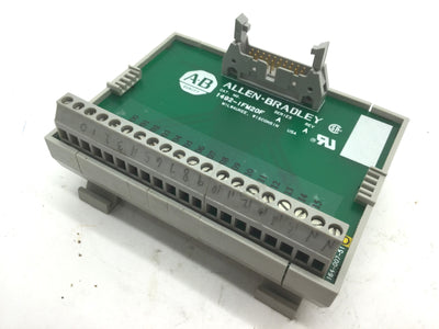 Used Allen Bradley 1492-IFM20F Terminal Block, 20-Pin to Screw Terminals