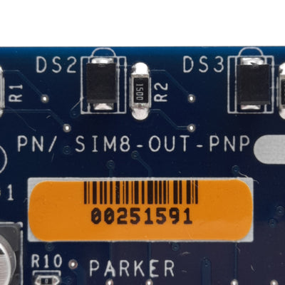 Used Parker Compumotor SIM8-OUT-PNP Output Module Board for 6K Drives 71-020191-01 A