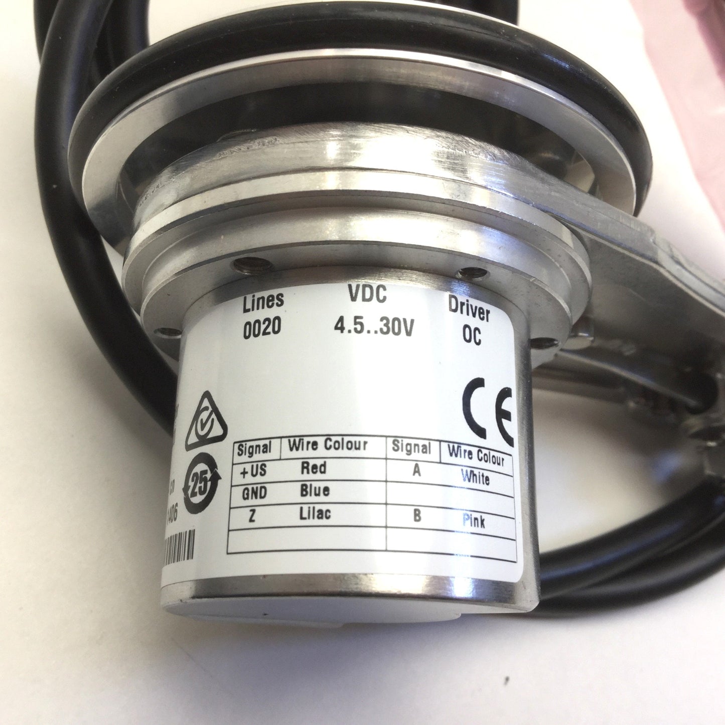 New Sick DBV50E-22RKA0020 Encoder Measuring Wheel 4.5-30V, Pulses Per Rev: 20